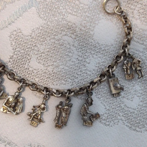 Vintage Coro charm bracelet - Picture 4 of 4